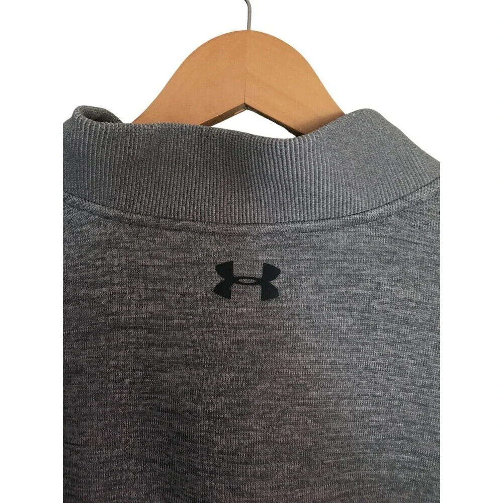Under Armor Sweatshirt Men's Size 2Xl Gray Long Sleeve